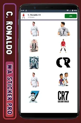 Ronaldo - WA Sticker Pro android App screenshot 4